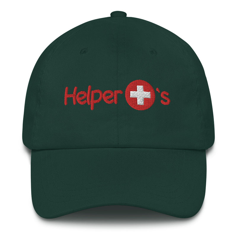 Helper Tee's Written Logo (Dad Hat)