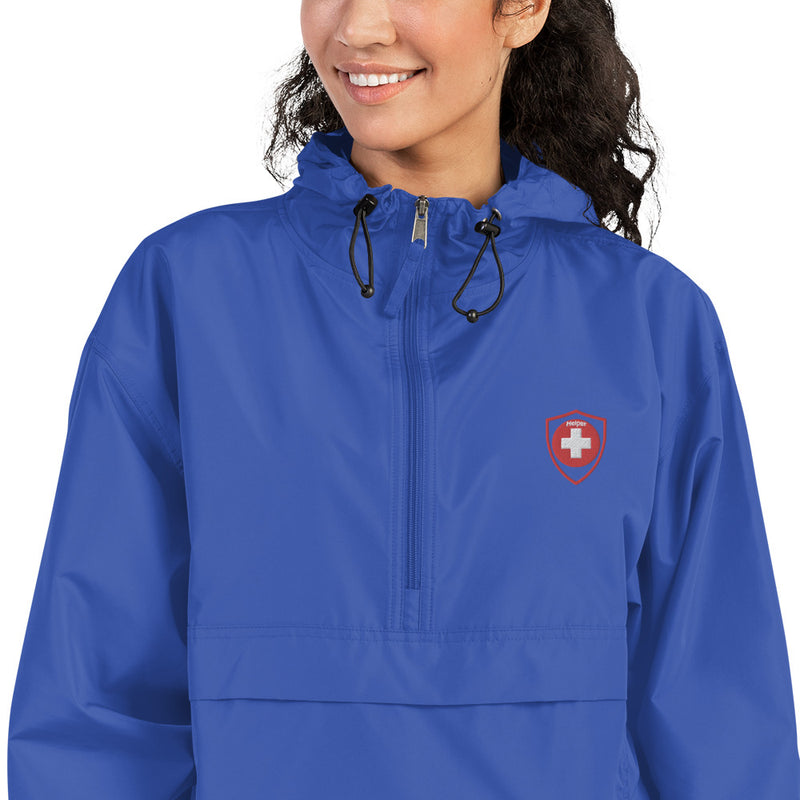 Shield Logo (Embroidered Packable Jacket)