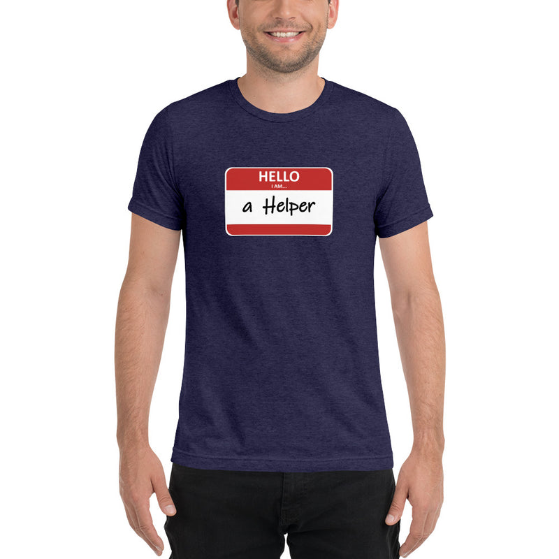 I am a Helper (Short Sleeve T-Shirt)