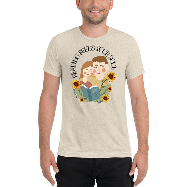 Reading Feeds Your Soul (Short Sleeve T-Shirt)