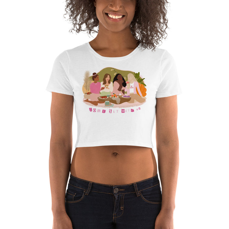 Come Sit With Us (Crop Tee)